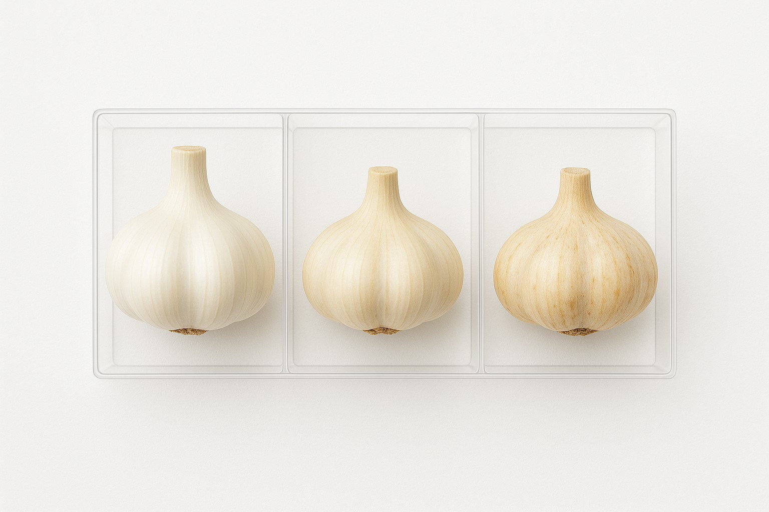 品質違いサンプル3品